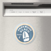 Parkwood Beach 3" Magnet (In Situ (Geschirrspüler))