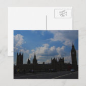 Parlament & Big Ben Postkarte (Vorne/Hinten)