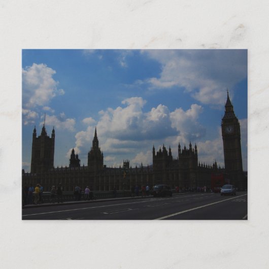 Parlament & Big Ben Postkarte (Vorderseite)