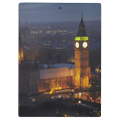 Parlament, Big Ben, Westminster Klemmbrett (Rückseite)