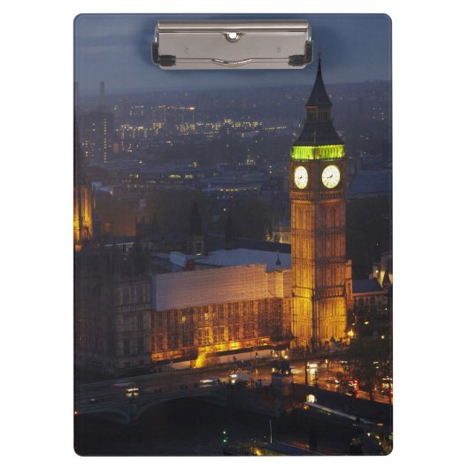 Parlament, Big Ben, Westminster Klemmbrett (Vorderseite)