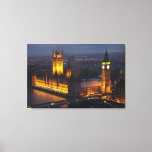 Parlament, Big Ben, Westminster Leinwanddruck