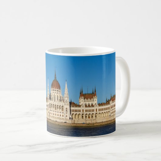 Parlament Budapest Kaffeetasse (VorderseiteRechts)
