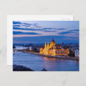 Parlament Budapest Postkarte (Vorne/Hinten)