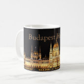 Parlament - Budapest - Ungarn Kaffeetasse (Vorderseite Links)