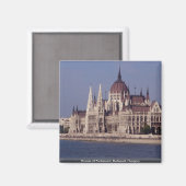 Parlament, Budapest, Ungarn Magnet (Vorderseite/Rückseite)