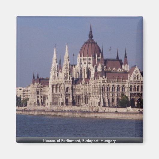Parlament, Budapest, Ungarn Magnet (Vorne)