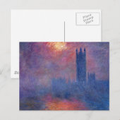 Parlament - Claude Monet Postkarte (Vorne/Hinten)
