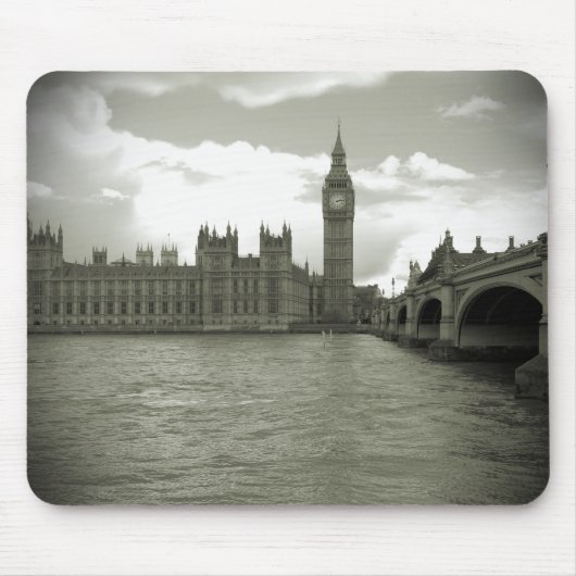 Parlament - Elizabeth Tower - Big Ben Mousepad (Vorne)