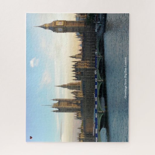 Parlament Gebäude London Jigsaw Puzzle (Vertikal)