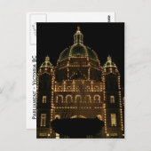 Parlament in der Nacht Postkarte (Vorne/Hinten)