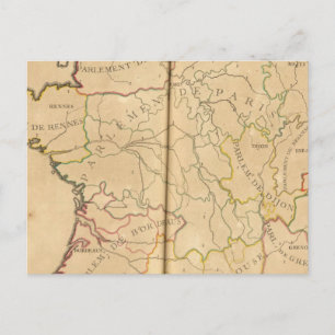 Parlament in Frankreich Postkarte
