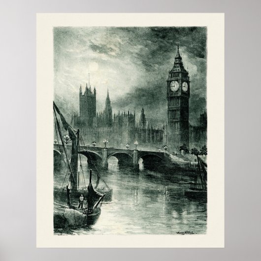 Parlament, London Poster (Vorne)