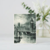 Parlament, London Postkarte (Stehend Vorderseite)