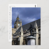 Parlament London Postkarte (Vorne/Hinten)