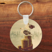 PARLAMENT SEAGULLS VON SHARON SHARPE SCHLÜSSELANHÄNGER (Vorderseite)