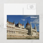 Parlament Ungarns Postkarte (Vorne/Hinten)