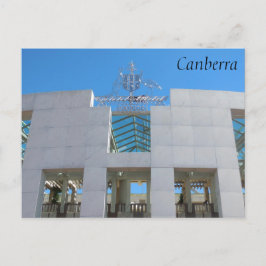 Parlament von Australien, Canberra. Postkarte
