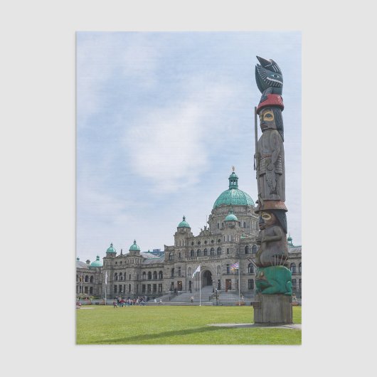 Parlament von British Columbia - Victoria, Kanada Seidenpapier