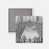 Parlament während des Commonwealth, 1650 Magnet (Vorderseite/Rückseite)