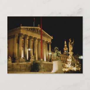 Parlament, Wien, Österreich Derzeitiger Schritt: 1 Postkarte