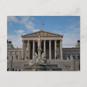 Parlament, Wien Österreich Postkarte