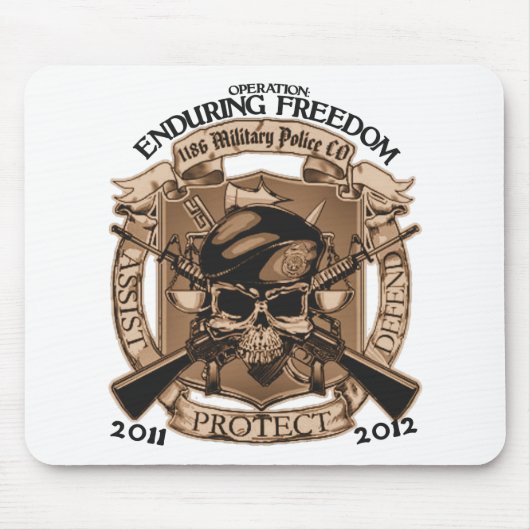 Parlamentarier 1186, der Freiheit aushält Mousepad (Vorne)