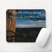 Parlamentarier - Philippians-4:13 Mousepad (Mit Mouse)