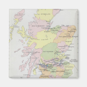 Parlamentarische Darstellung Schottland Magnet