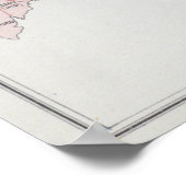 Parlamentarische Vertretung | England & Wales Poster (Ecke)