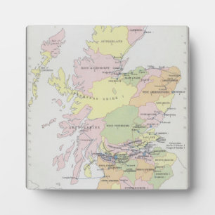 Parlamentarische Vertretung Schottland Fotoplatte