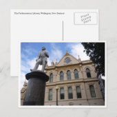 Parlamentsbibliothek Postkarte (Vorne/Hinten)