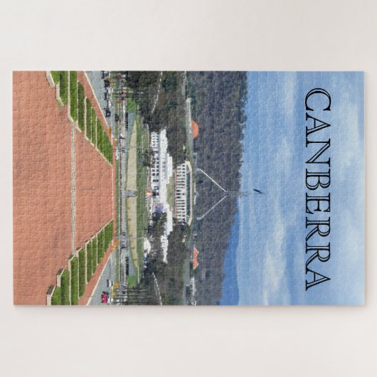Parlamentsgebäude Australien Puzzle (Horizontal)