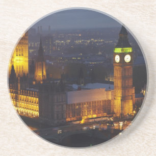 Parlamentsgebäude, Big Ben, Westminster Sandstein Untersetzer