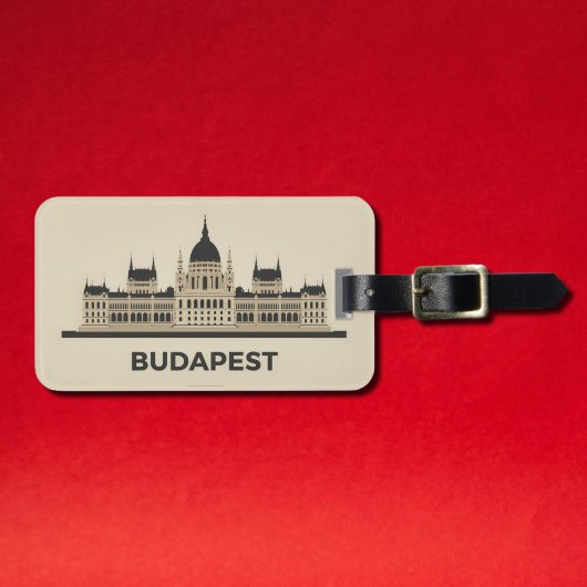 Parlamentsgebäude - Budapest  Gepäckanhänger