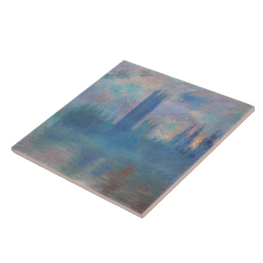 Parlamentsgebäude (London), Monet Fliese (Seite)