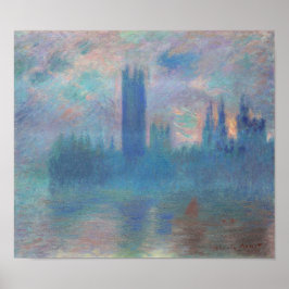 Parlamentsgebäude (London), Monet Poster
