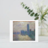 Parlamentsgebäude (London), Monet Postkarte (Stehend Vorderseite)