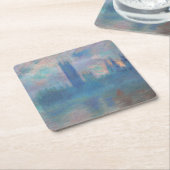 Parlamentsgebäude (London), Monet Rechteckiger Pappuntersetzer (angewinkelt)