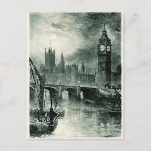 Parlamentsgebäude, London Postkarte