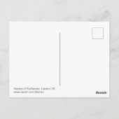 Parlamentsgebäude, Londoner Postkarte (Rückseite)