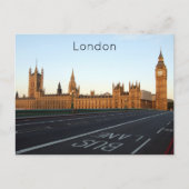 Parlamentsgebäude, Londoner Postkarte (Vorderseite)