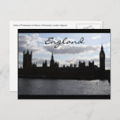 Parlamentsgebäude Postkarte (Vorne/Hinten)