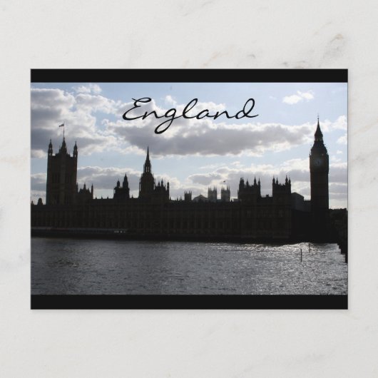 Parlamentsgebäude Postkarte (Vorderseite)