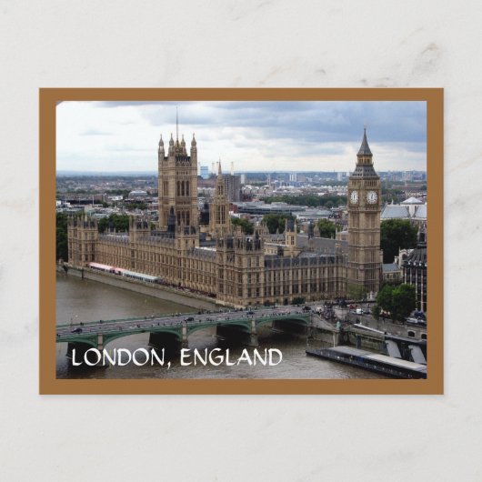 Parlamentsgebäude Postkarte (Vorderseite)