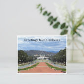 Parlamentsgrüße Postkarte (Stehend Vorderseite)