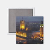 Parlamentshäuser, Big Ben, Westminster Magnet (Vorderseite/Rückseite)