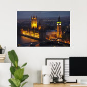 Parlamentshäuser, Big Ben, Westminster Poster (Heimbüro)