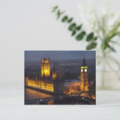 Parlamentshäuser, Big Ben, Westminster Postkarte (Stehend Vorderseite)