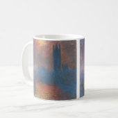 Parlamentshäuser, London von Claude Monet Kaffeetasse (Vorderseite Links)